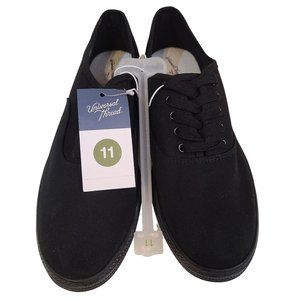 Universal Thread Womens Lunea Lace Up Sneakers Black Size 11